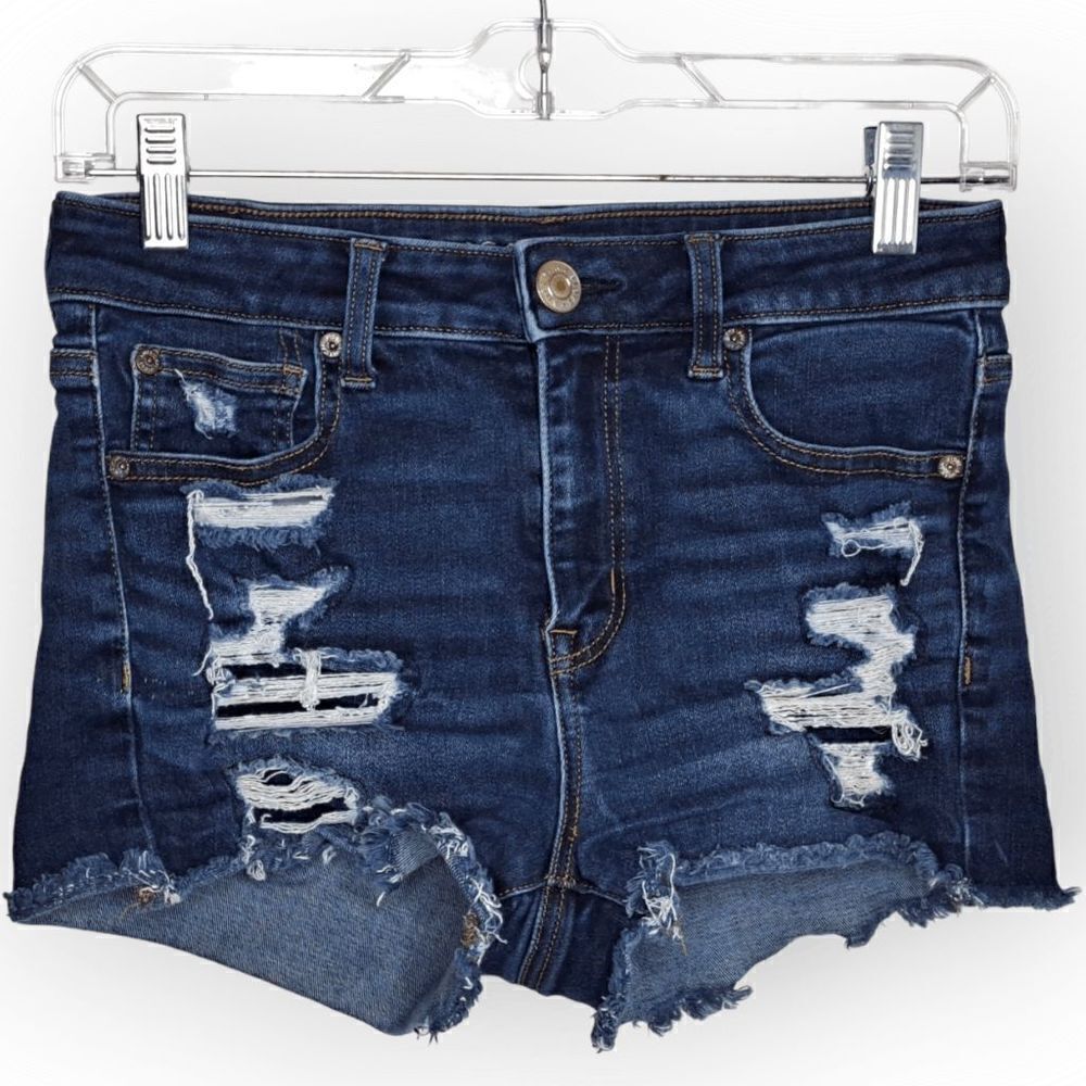 American Eagle Hi Rise Shortie size 4